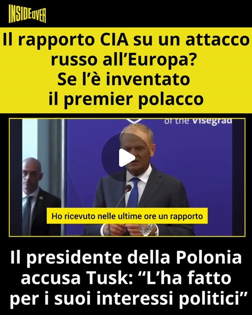 Reel di InsideOver: il presidente polacco accusa Donald Tusk di aver inventato un rapporto della CIA